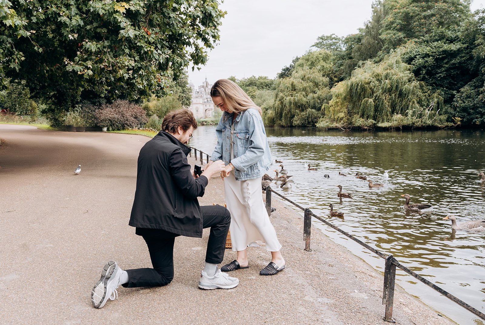 A Secret London Proposal: Capturing the Moment of Surprise