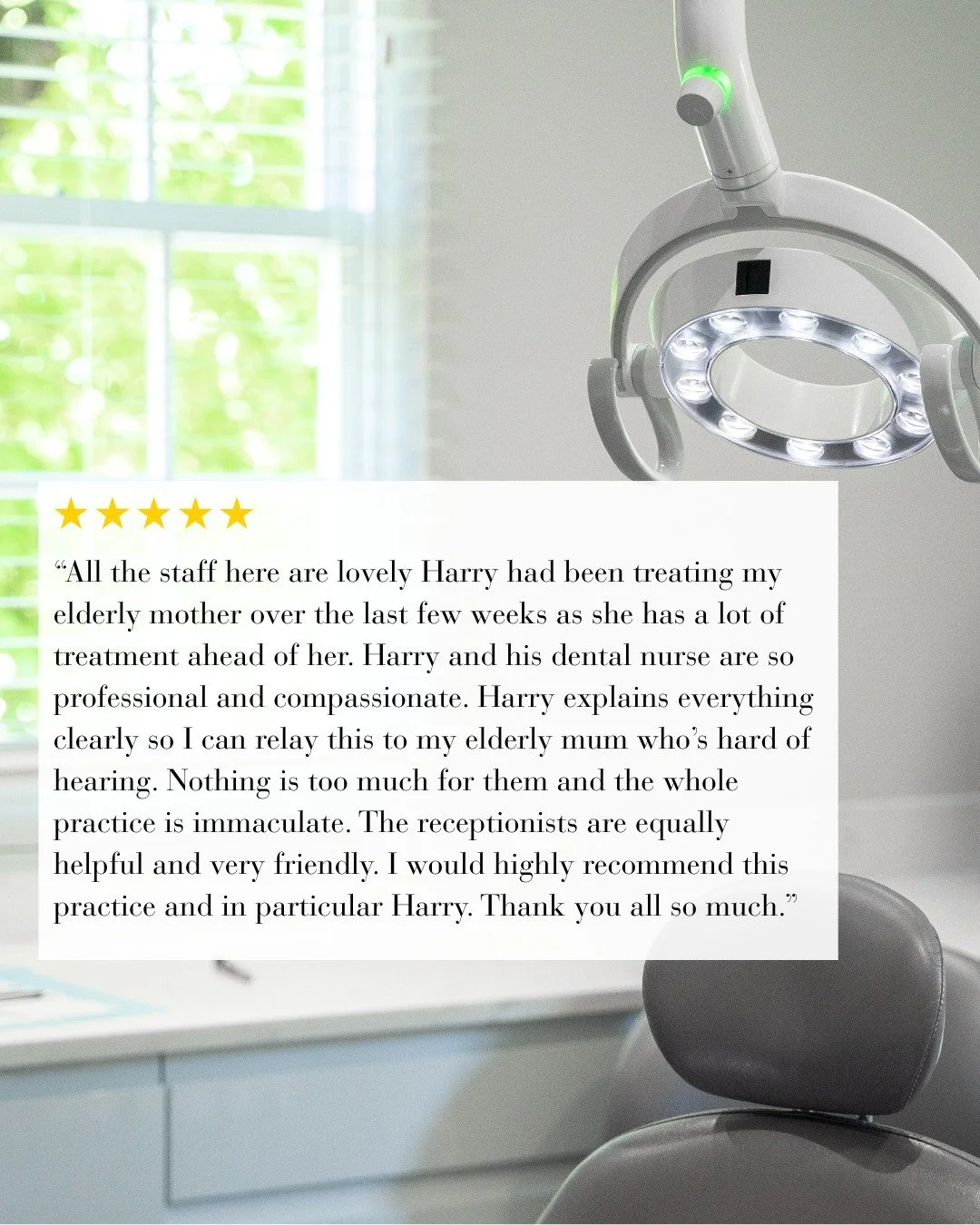Review Time ⭐️

#dentalsmiles #dentalsmilesflagstaff #dentalsmilesessex #flagstaffcolchester #colchesterdentist #dedicatednervouspatients #naturalsmile #nervous #sedation #teethwhitening #nervouspatient #dentist #smile #cosmeticdentistry #veneers #po