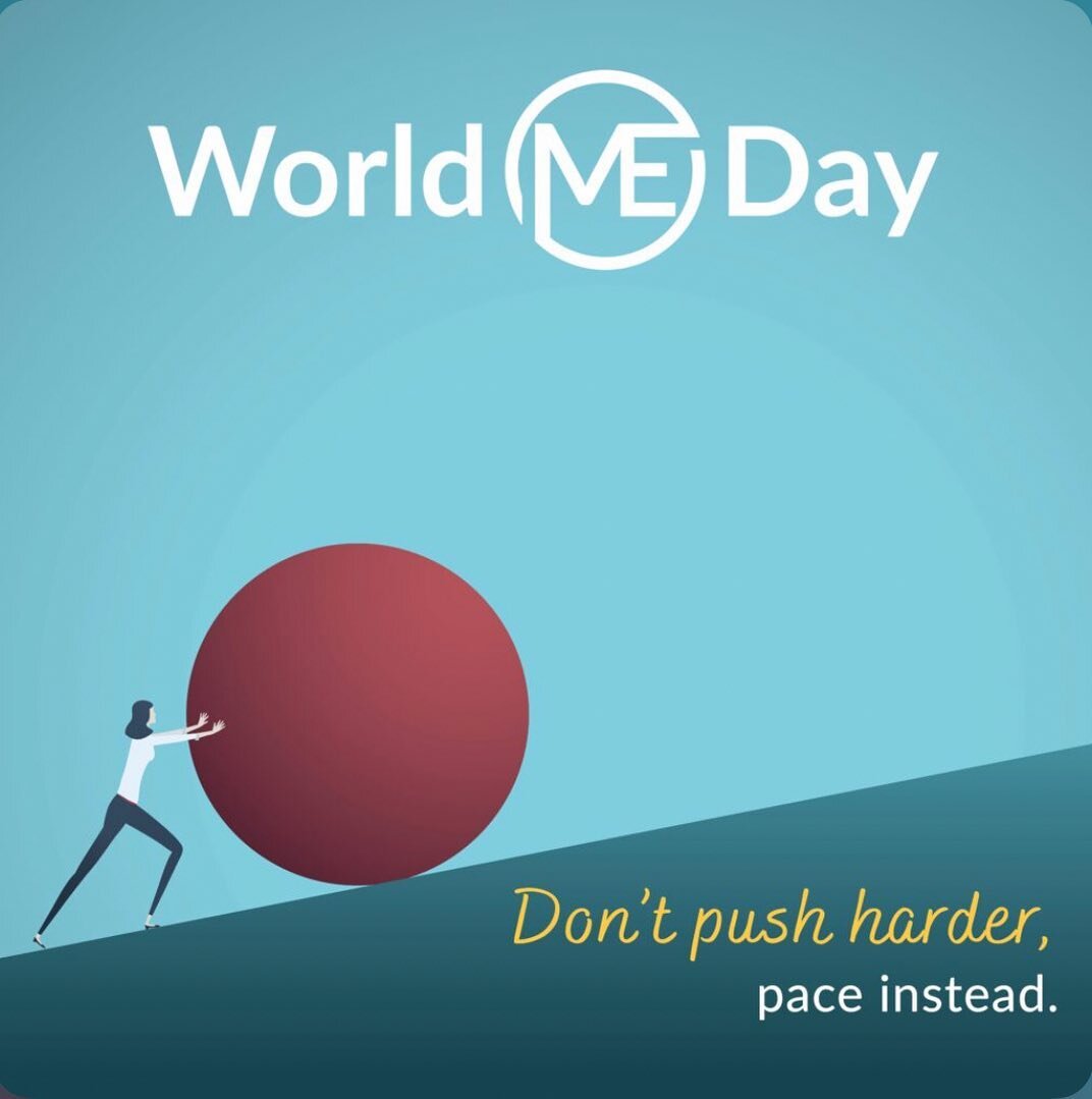 &lsquo;ME&rsquo; or &lsquo;Myalgic Encephalomyelitis&rsquo; is a chronic invisible illness. This means there are no obvious external signs &amp; it can affect sufferers from months - to decades 🕰️ 

#worldmeday is for raising awareness of this often