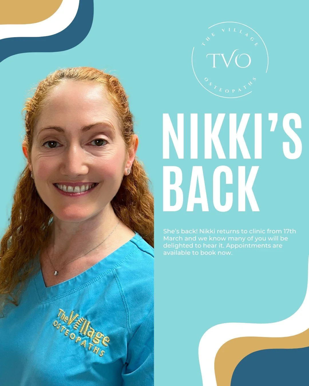 Nikki is back in clinic from 17th March ✨ 
We know many of you will be delighted to hear it. Her diary is now open, with limited availability for the first two weeks. 
Book online or get in touch to arrange your appointment.