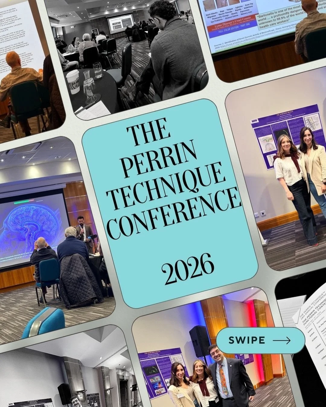 This weekend Collette and Cristina attended the 18th Annual Perrin Technique Conference in London.

The theme was &ldquo;The Perrin Technique in a Functional Context&rdquo;, with talks exploring ME/CFS, Long Covid, fibromyalgia, functional medicine, 
