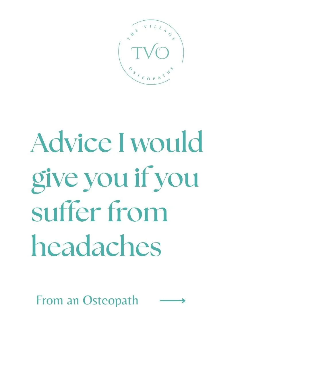 We've see a lot of people at the clinic who suffer with headaches so we thought we would share some tips on managing symptoms.

Suffer from headaches and want to book an appointment? You can book via our website or give us a call and someone will be 