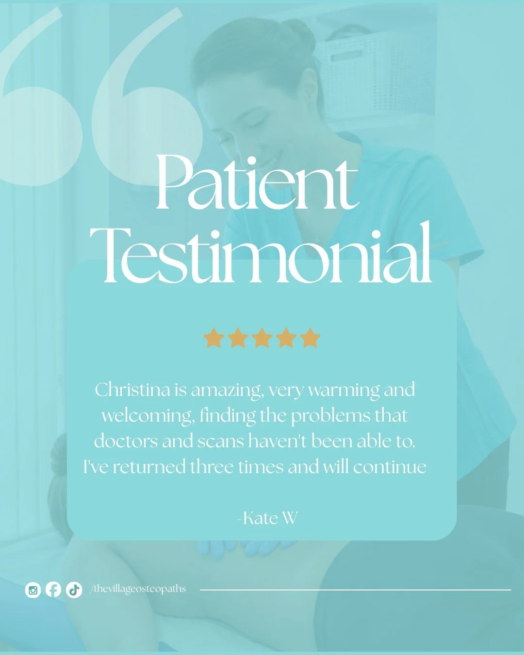 A huge thank you to Kate for such a lovely 5-star review. 
We know how frustrating it can be when you&rsquo;re searching for answers to persistent discomfort, so helping patients find relief and get back to feeling their best is everything to us.  Wh