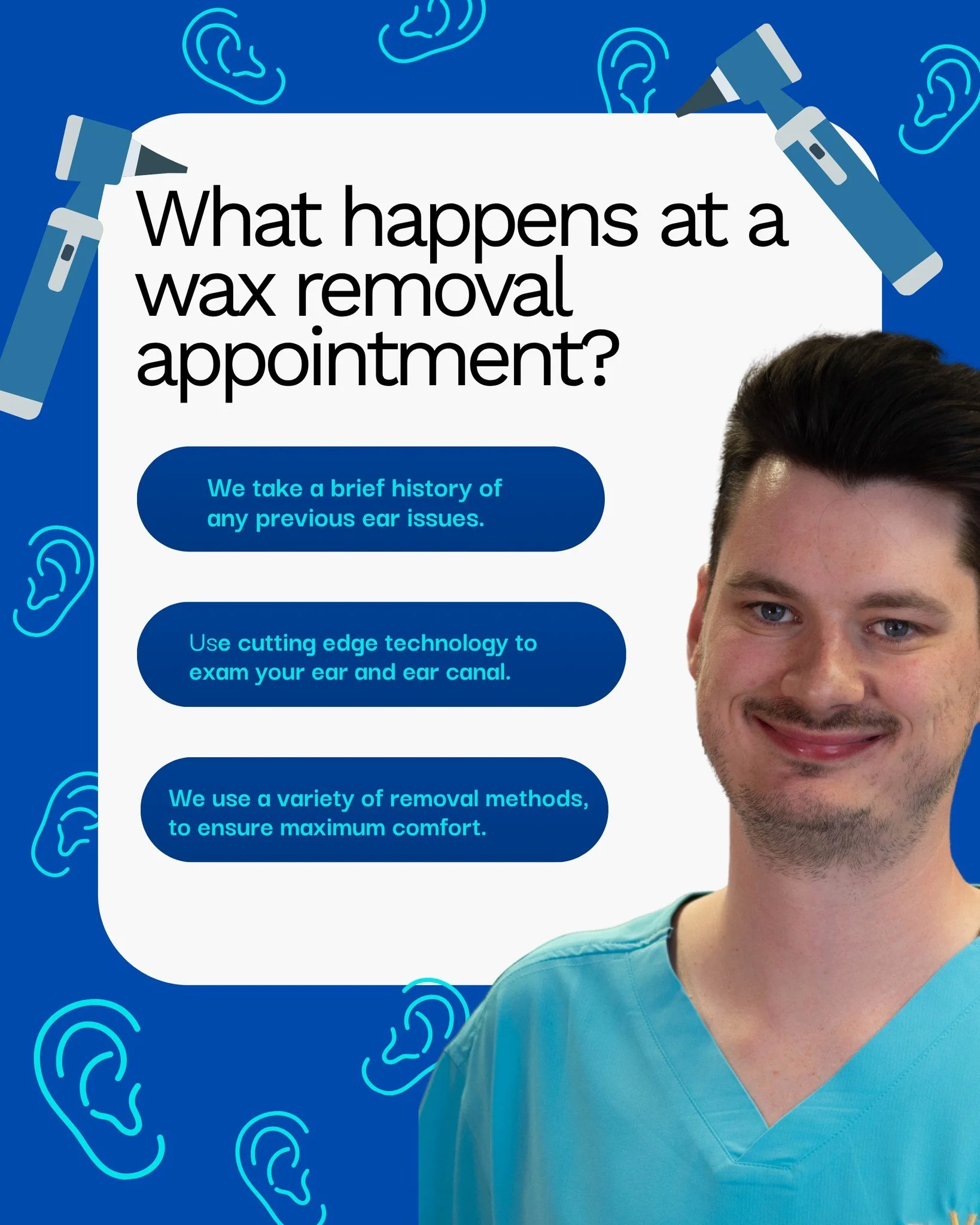 Ever wondered what actually happens during an ear wax removal appointment?

If you&rsquo;ve never had it done before, you might be wondering what to expect. If this is the case, thispost is for you!

✨ We&rsquo;ll start by taking a brief history of a