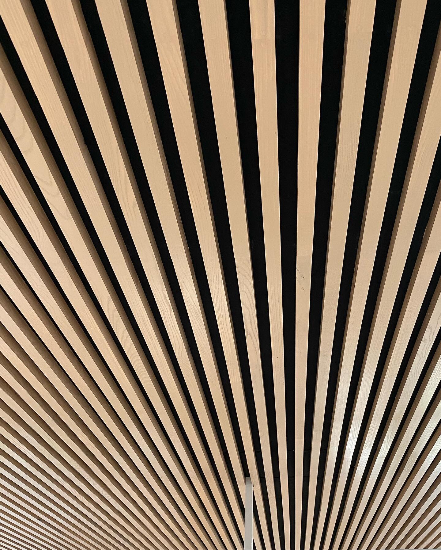 Ceiling details on one of our nearly completed office projects #london #ash