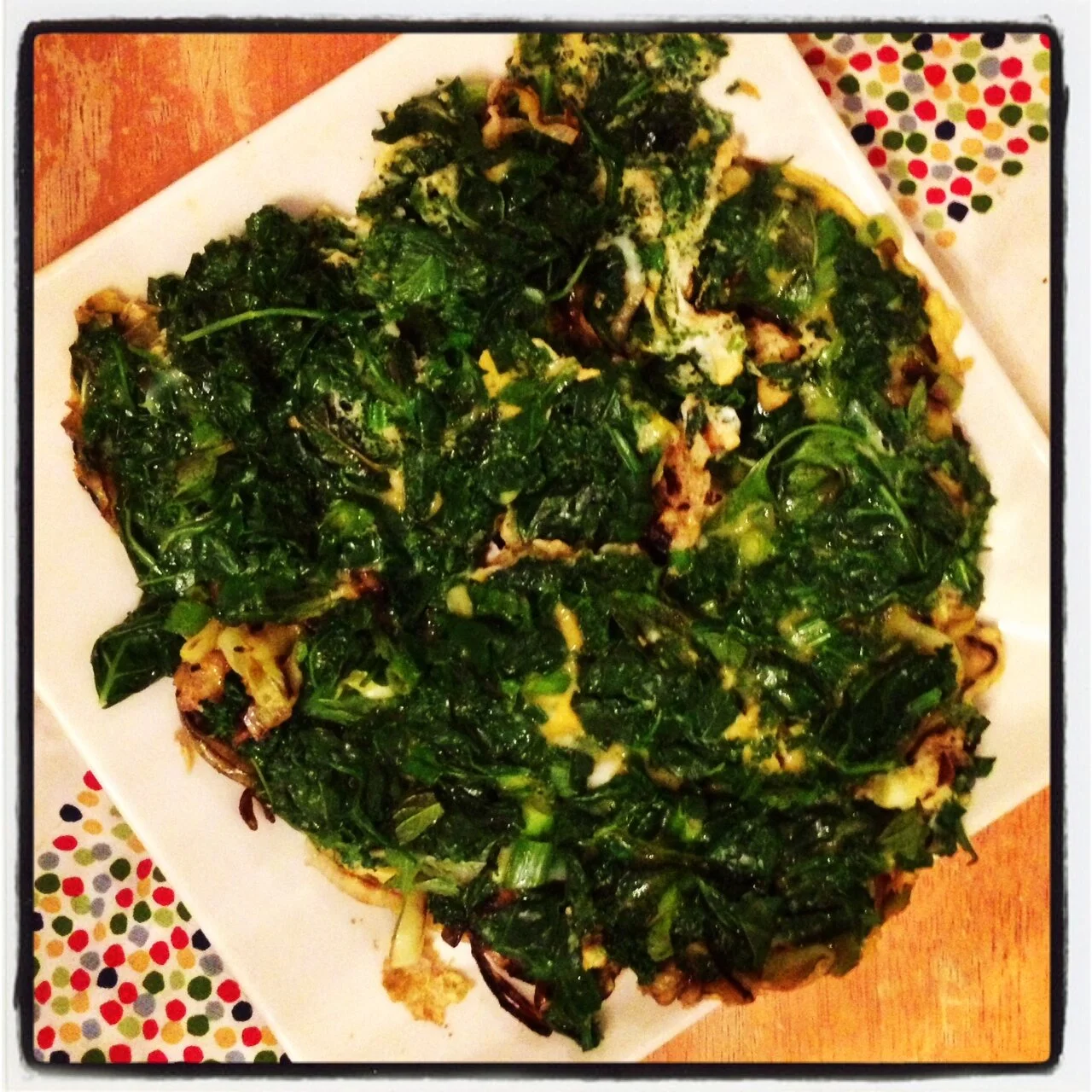 The Big Green Omelet