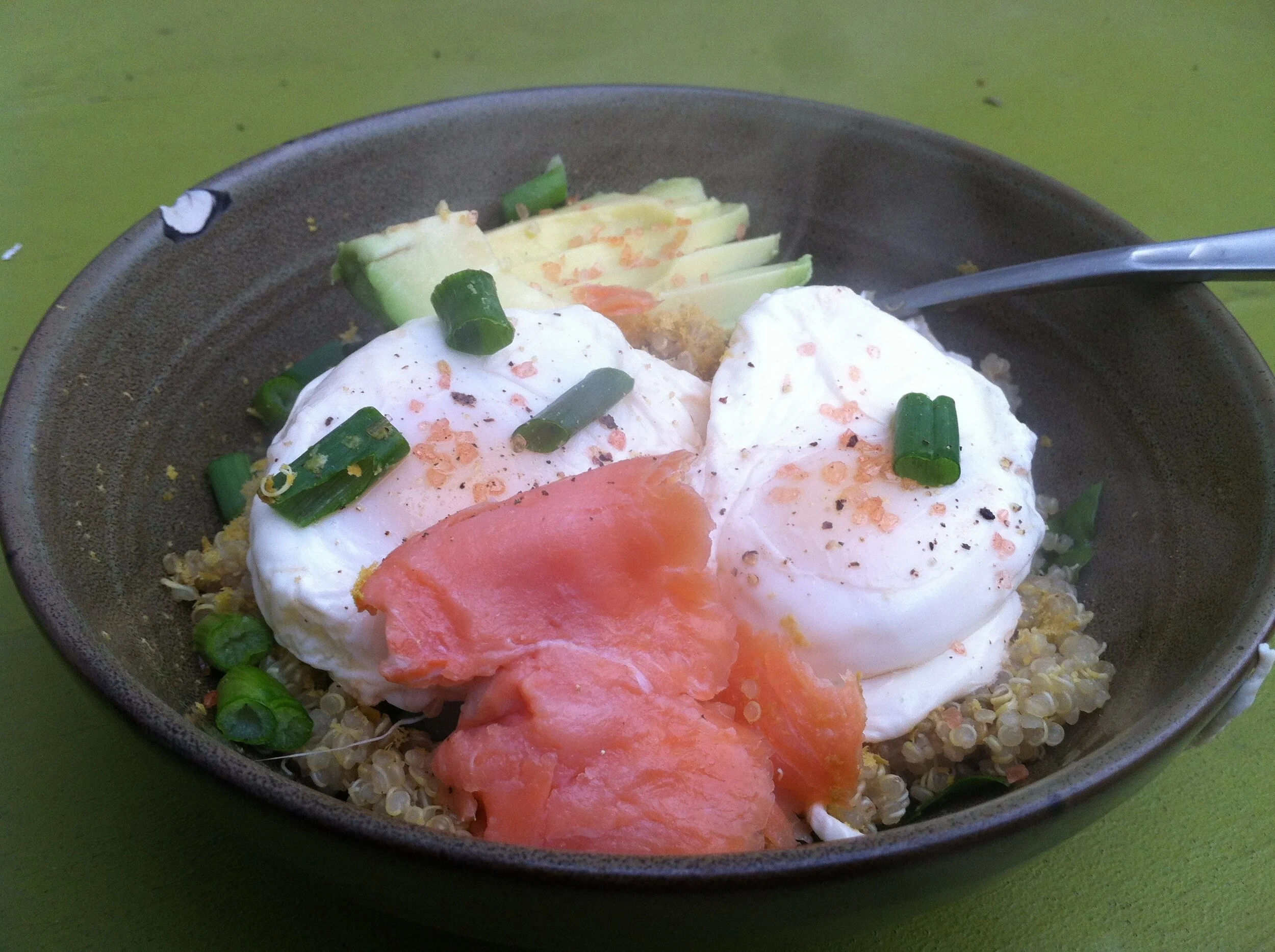 Poached Egg Miso Soup
