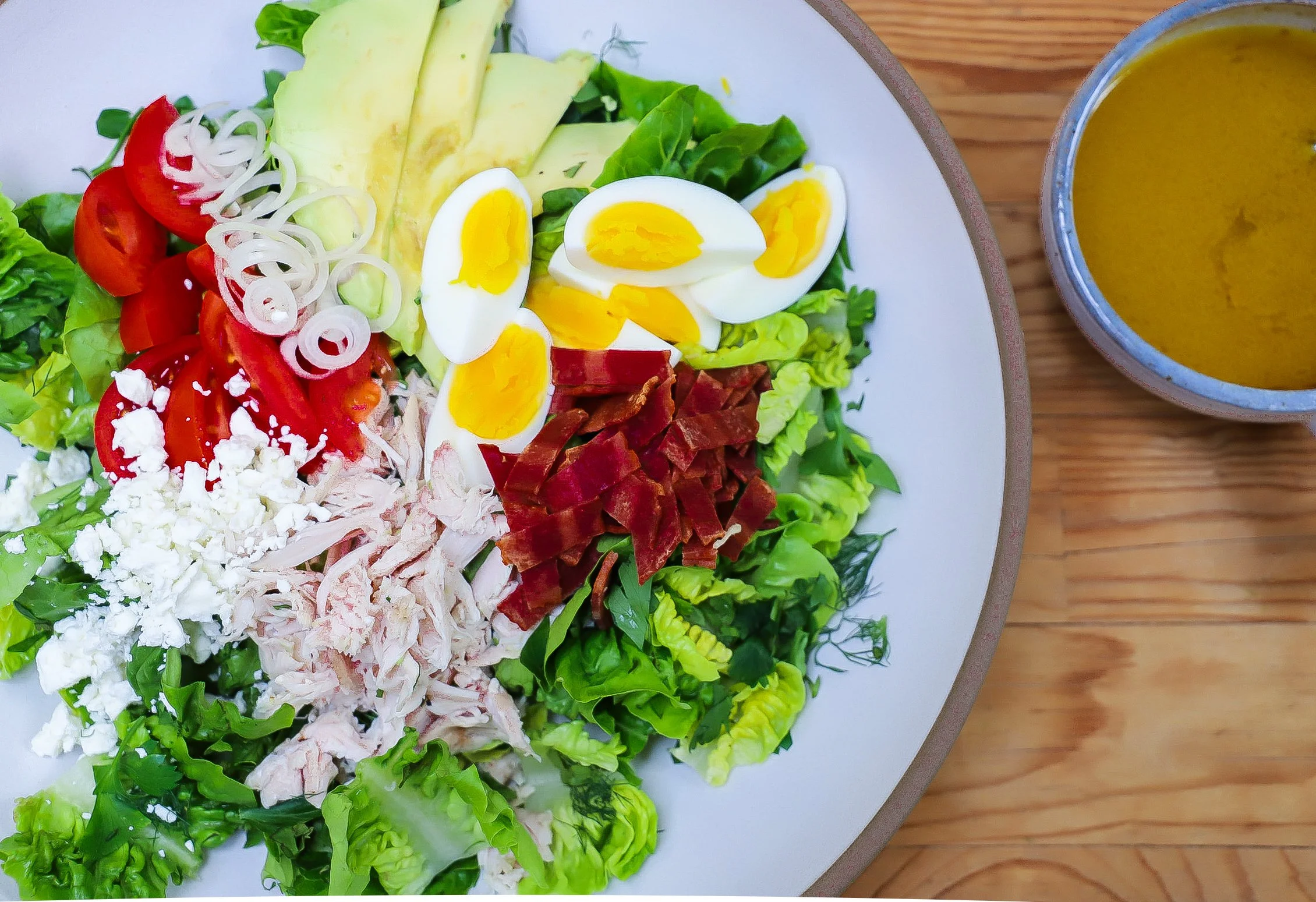 Turkey Bacon Cobb Salad