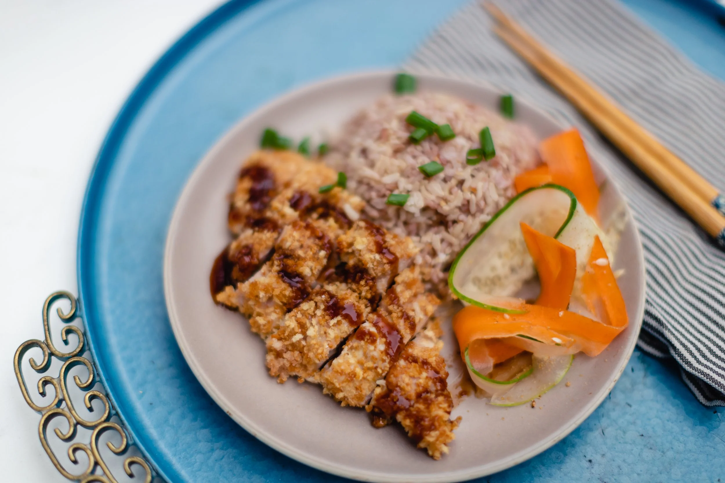Baked Gluten-Free Chicken Katsu