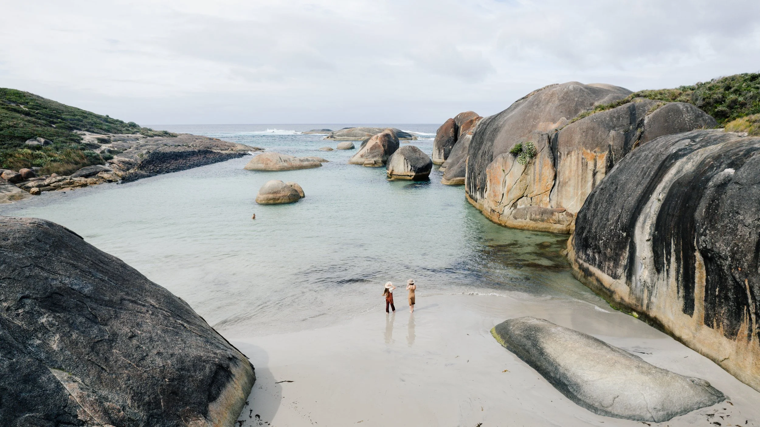 Granite boulders at Elephant Rocks Denmark WA William Bay National Park