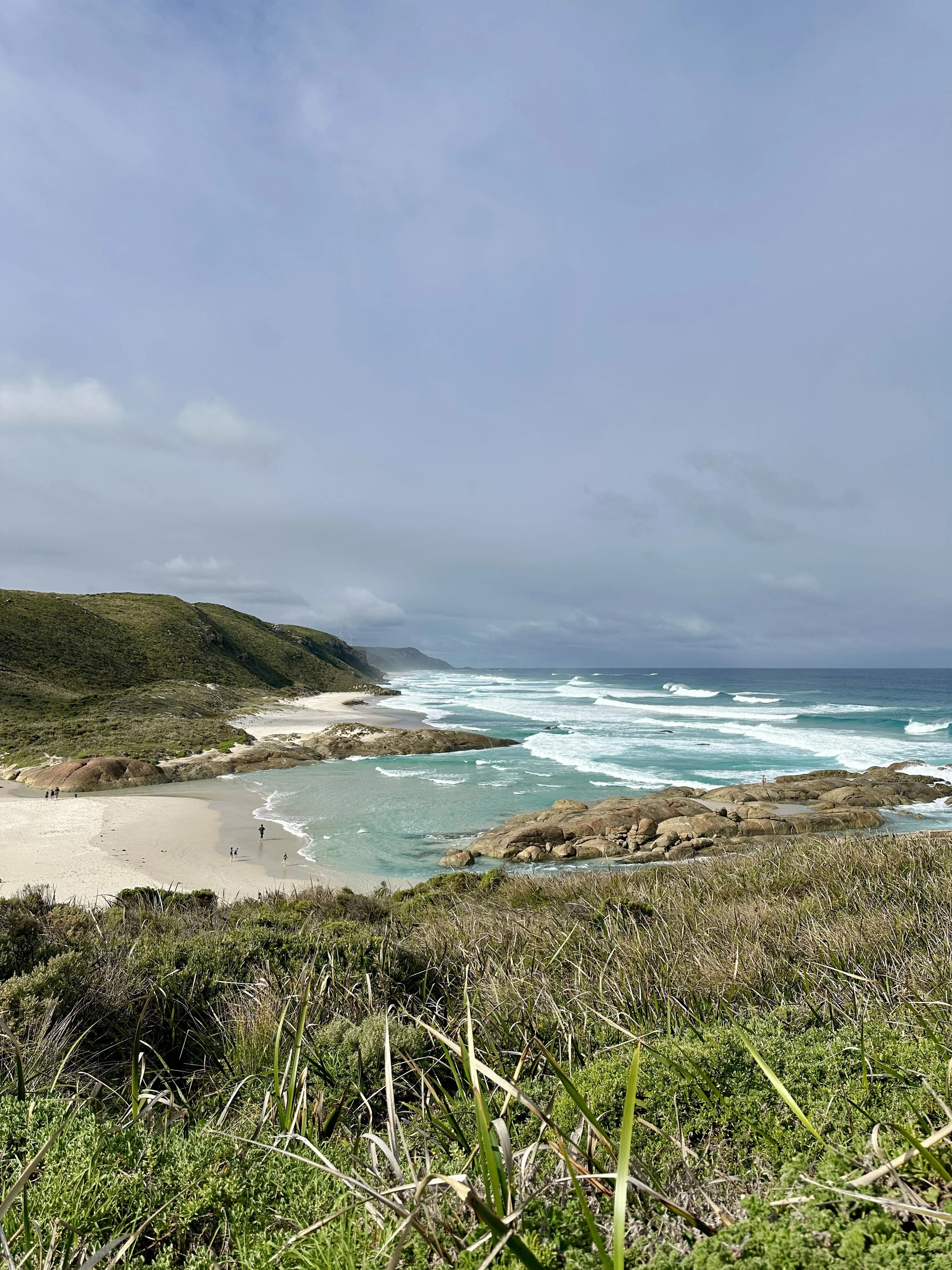 Coastal views along the Wilderness Ocean Walk near Denmark WA.