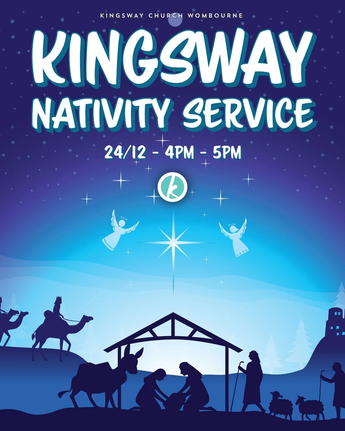 Tuesday 24th December - &ldquo;Nativity Service&rdquo;⁣⁣🎄

Kingsway Church Nativity Service - December 24th - 4PM-5PM⁣👏
⁣
Why not come along on Christmas Eve and join us for our nativity service, there&rsquo;s dressing up costumes for kids (or you 