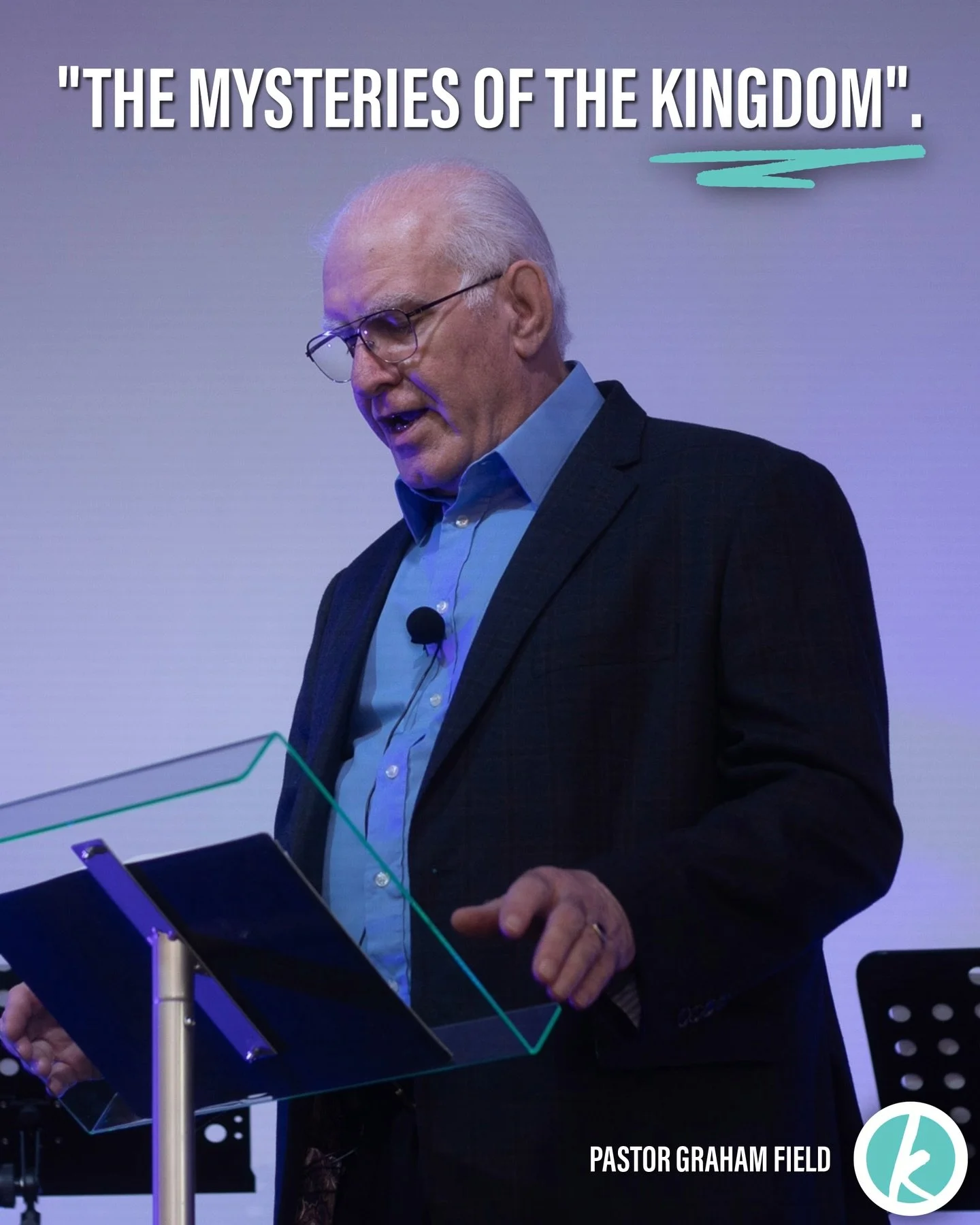 Sunday 21st December - Pastor Graham Field &ldquo;The Mysteries of the Kingdom&rdquo;✨
-⁣⁣⁣⁣⁣⁣
This week, Pastor Graham is preaching for Kingsway Church. His sermon is titled The Mysteries of the Kingdom.

Here is also a quick reminder we have our Na