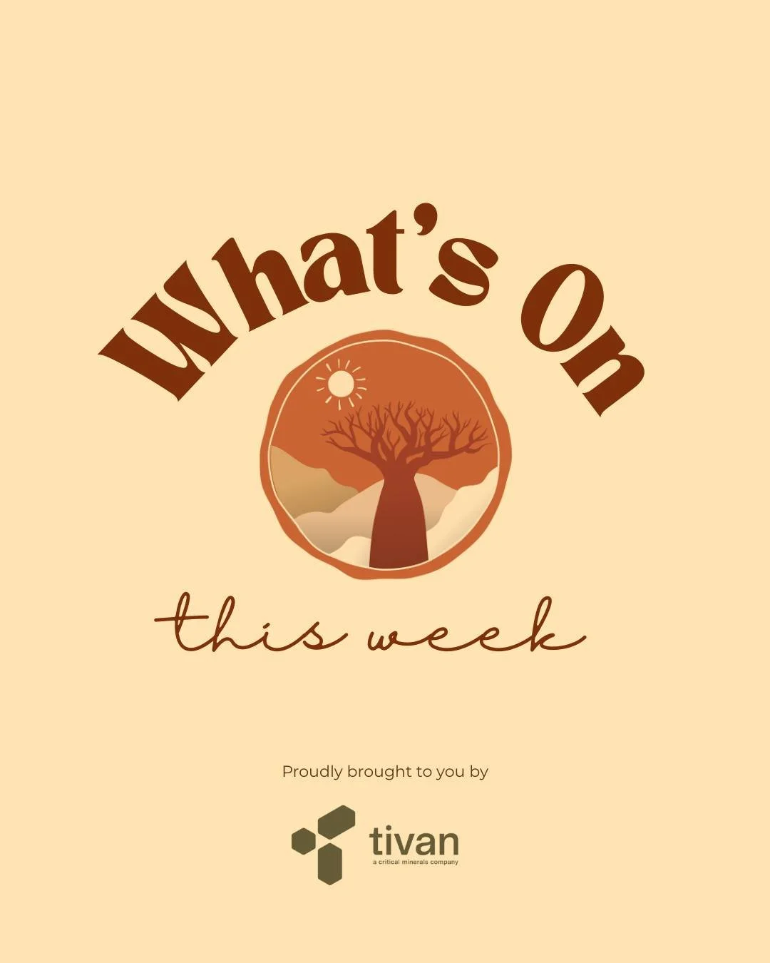 What's on this week! 🌞

Don't miss the Twilight Gathering today for a special Marketplace Expo, or the Regional Arts Triennial Exhibition at Artopia Gallery on Thursday evening!