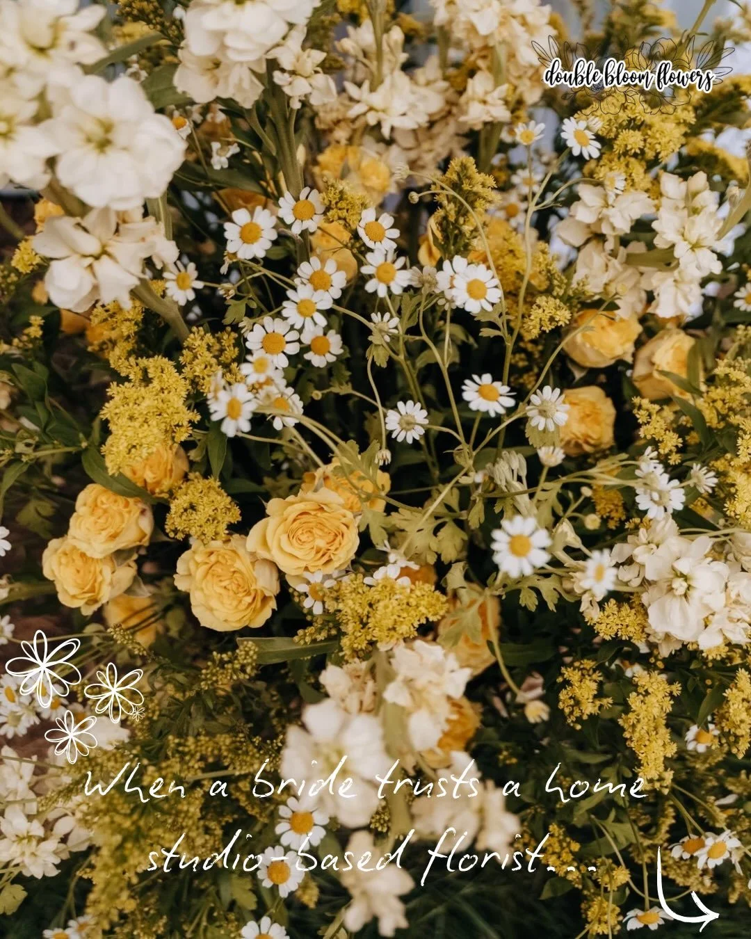 We are a home-based studio, what does that mean for the bride? ⬇️ 

🤝🏼 I intentionally take on a limited number of weddings so each celebration receives the creative attention it deserves. Without the overhead of a retail shop, I&rsquo;m able to fo