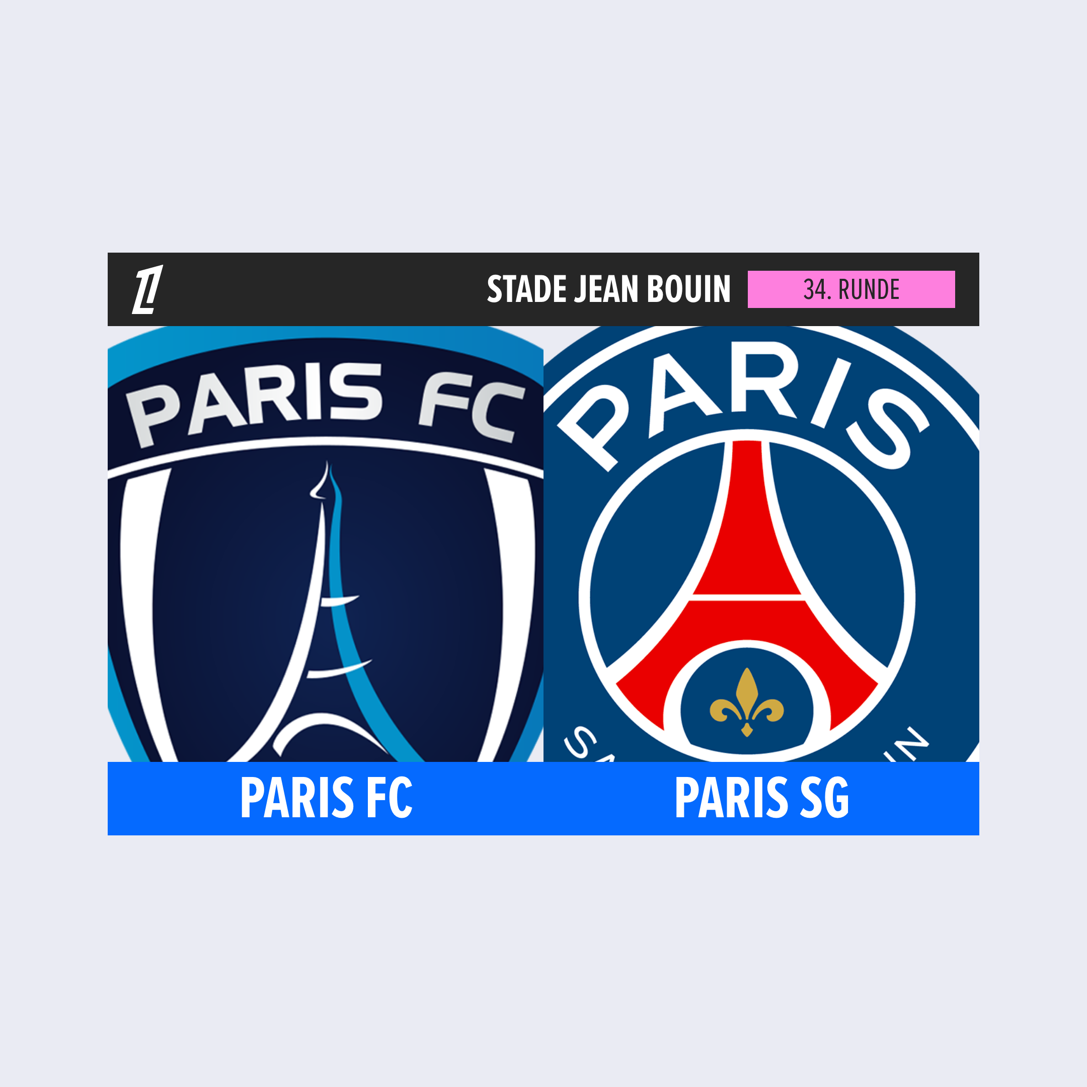 Paris Saint-Germain x Paris FC