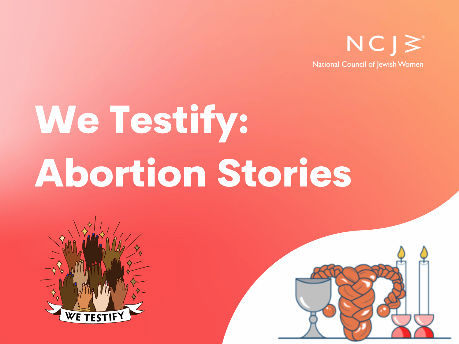 We Testify: Abortion Stories + Discussion Guides | Jews for Abortion Access