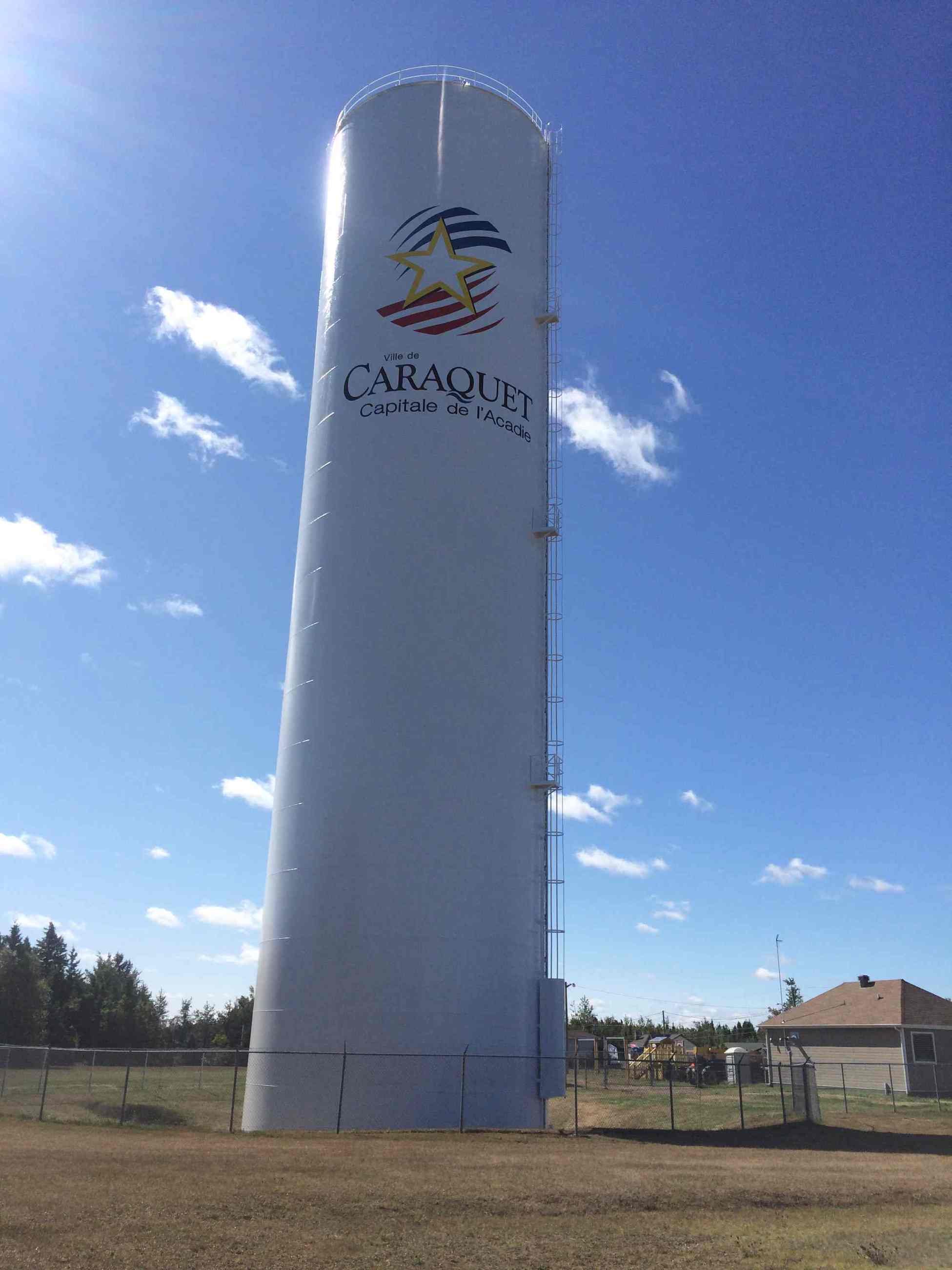 Completed Standpipe Water Tower