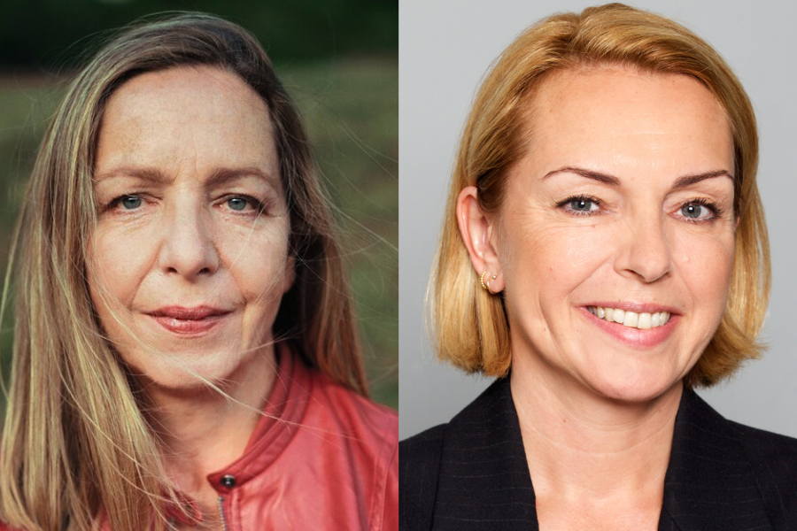 Susi Stach und Marion Rossmann