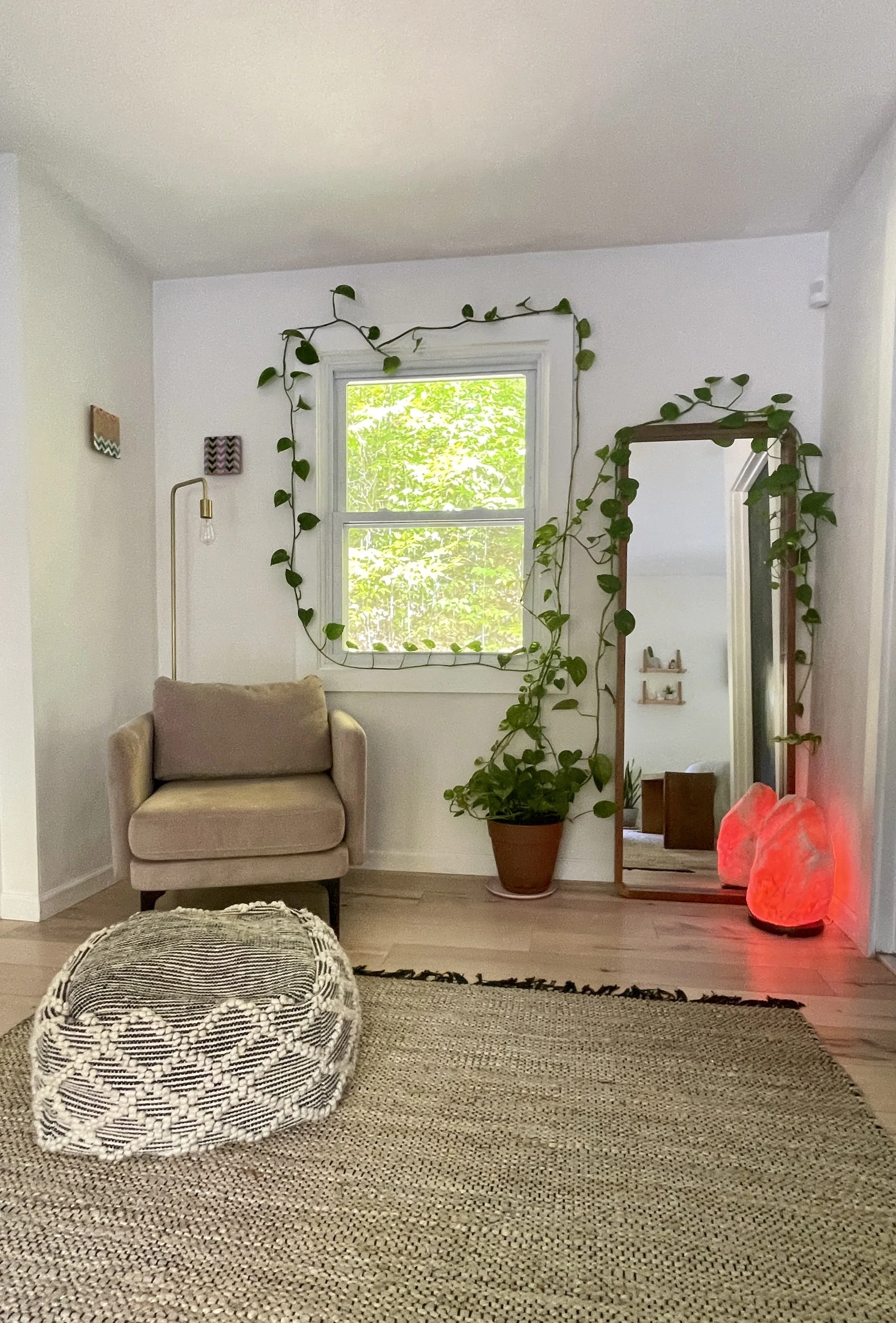 Main bedroom sitting area.