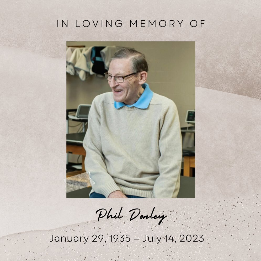 It is with great sadness that we share that NATA HOF and EATA 49 Club member, Phil Donley passed away peacefully on July 14th. 

Phil was an AT innovator and lifelong mentor to so many ATs over the years and he will be greatly missed.

A Celebration 