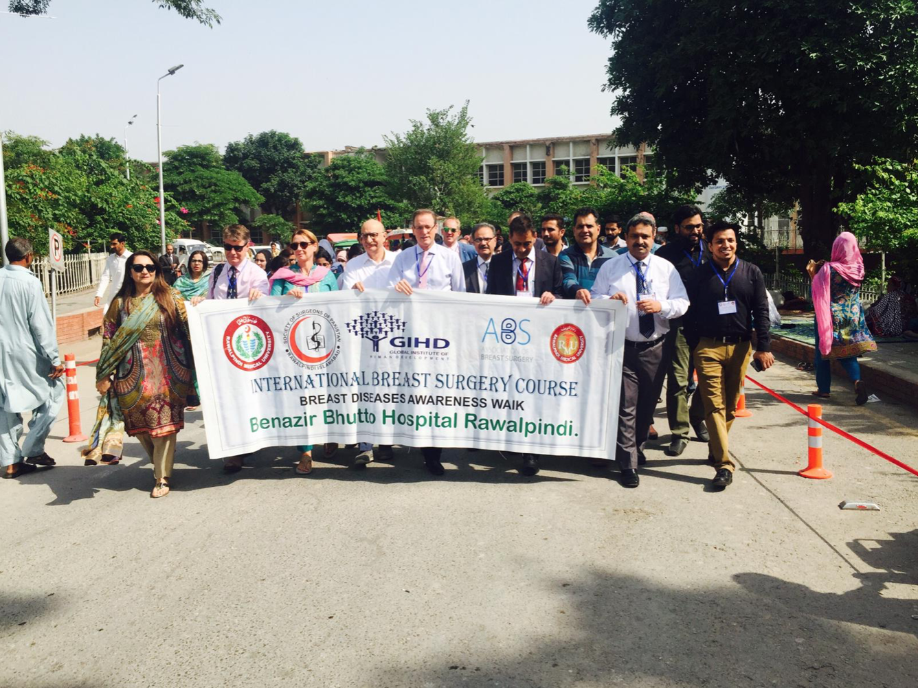 OPSA BREAST SURGERY PAKISTAN VISIT 2018