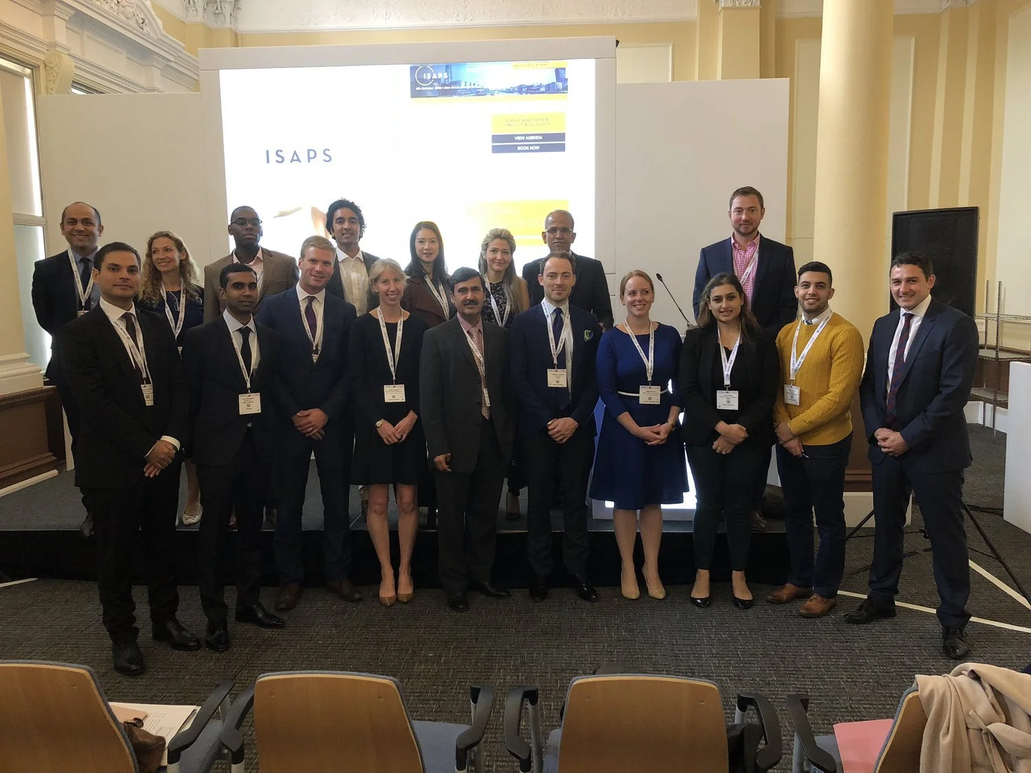 Mr Riaz attends Annual BAAPS meeting