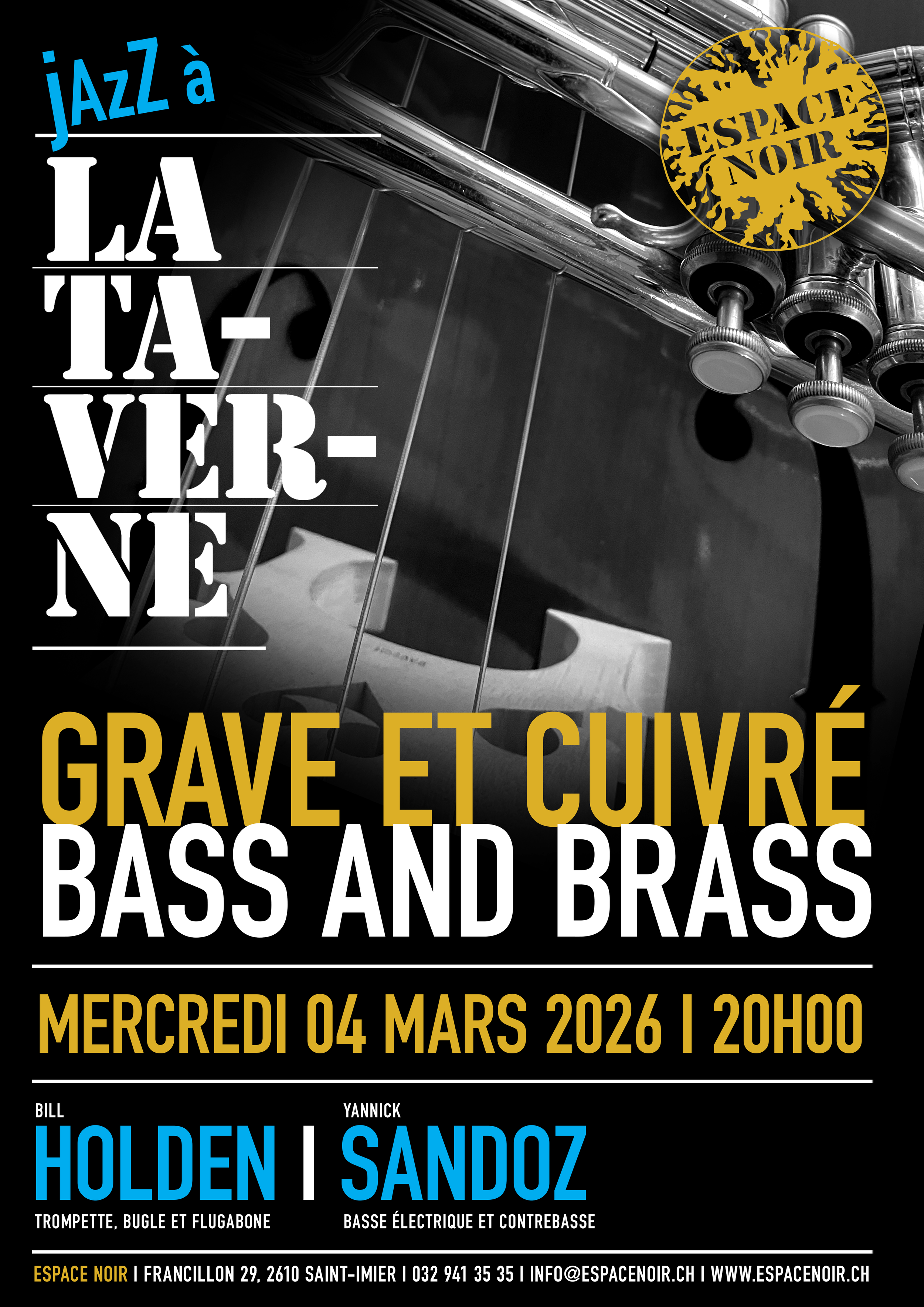 Jazz à la Taverne - Bass and Brass