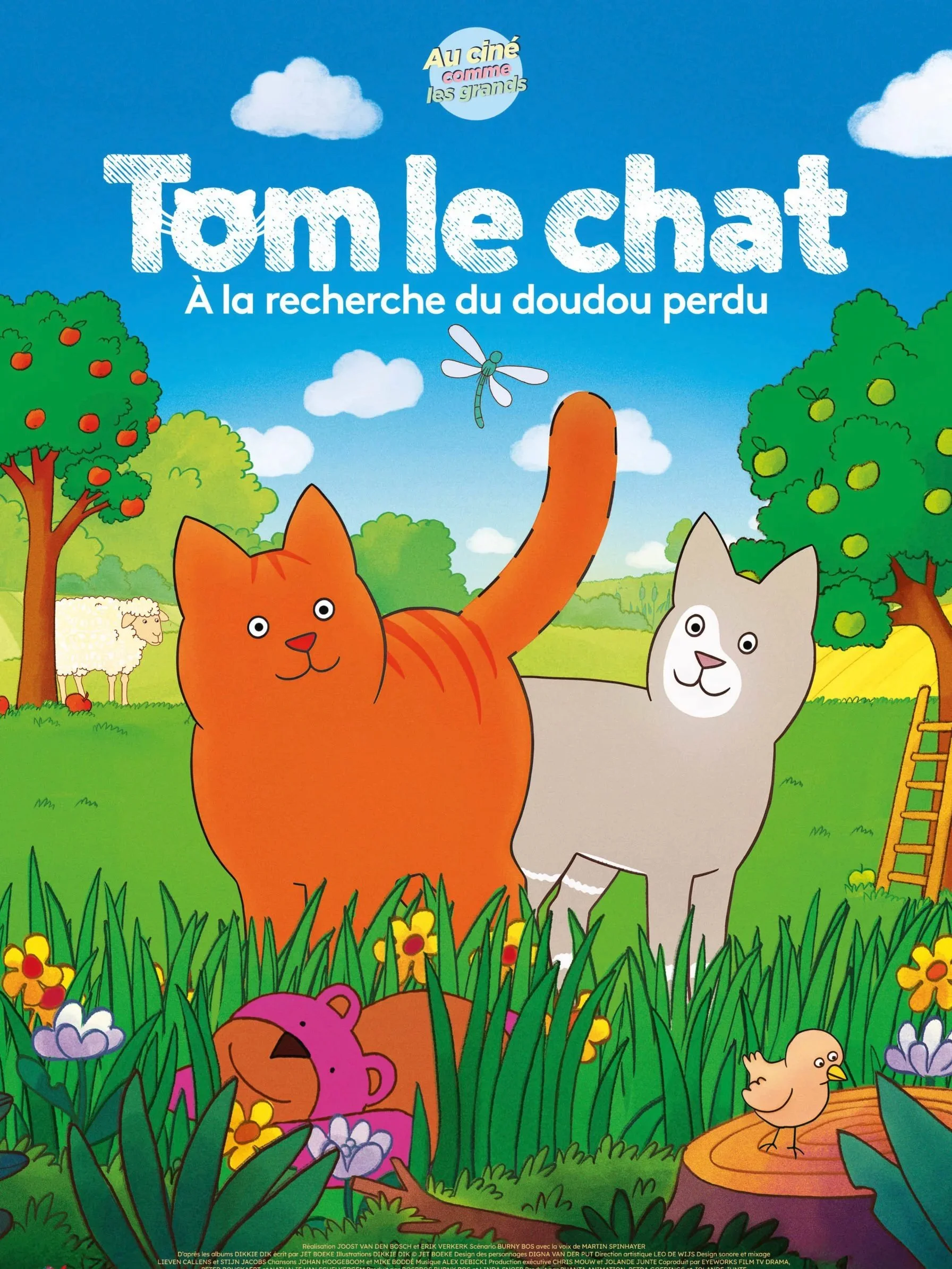 Tom le chat à la recherche du doudou perdu