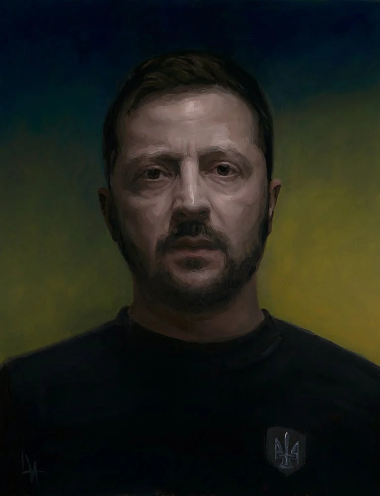 'Win The Peace' Portrait of President Zelenskyy