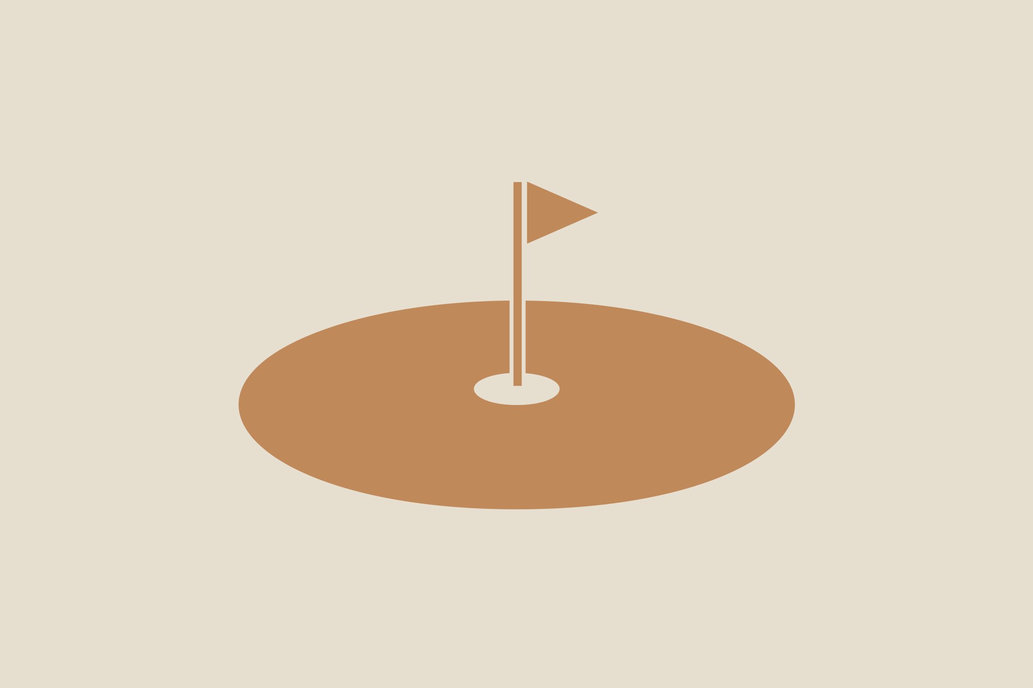 Affen am Golfplatz