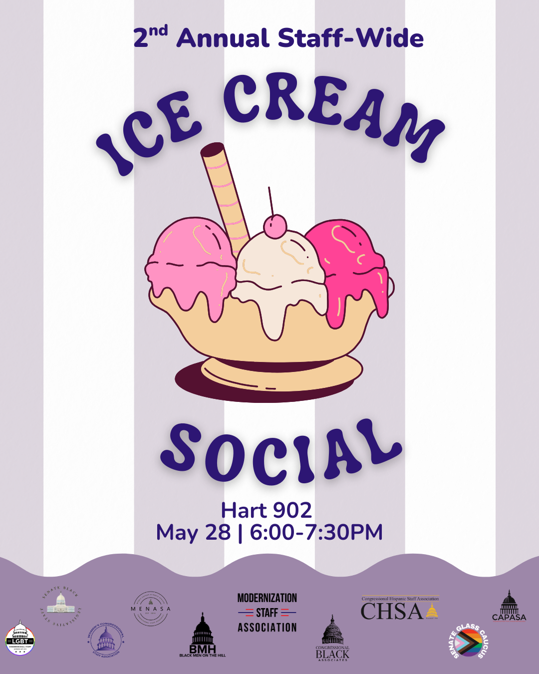 2nd Annual Staff-Wide Ice Cream Social