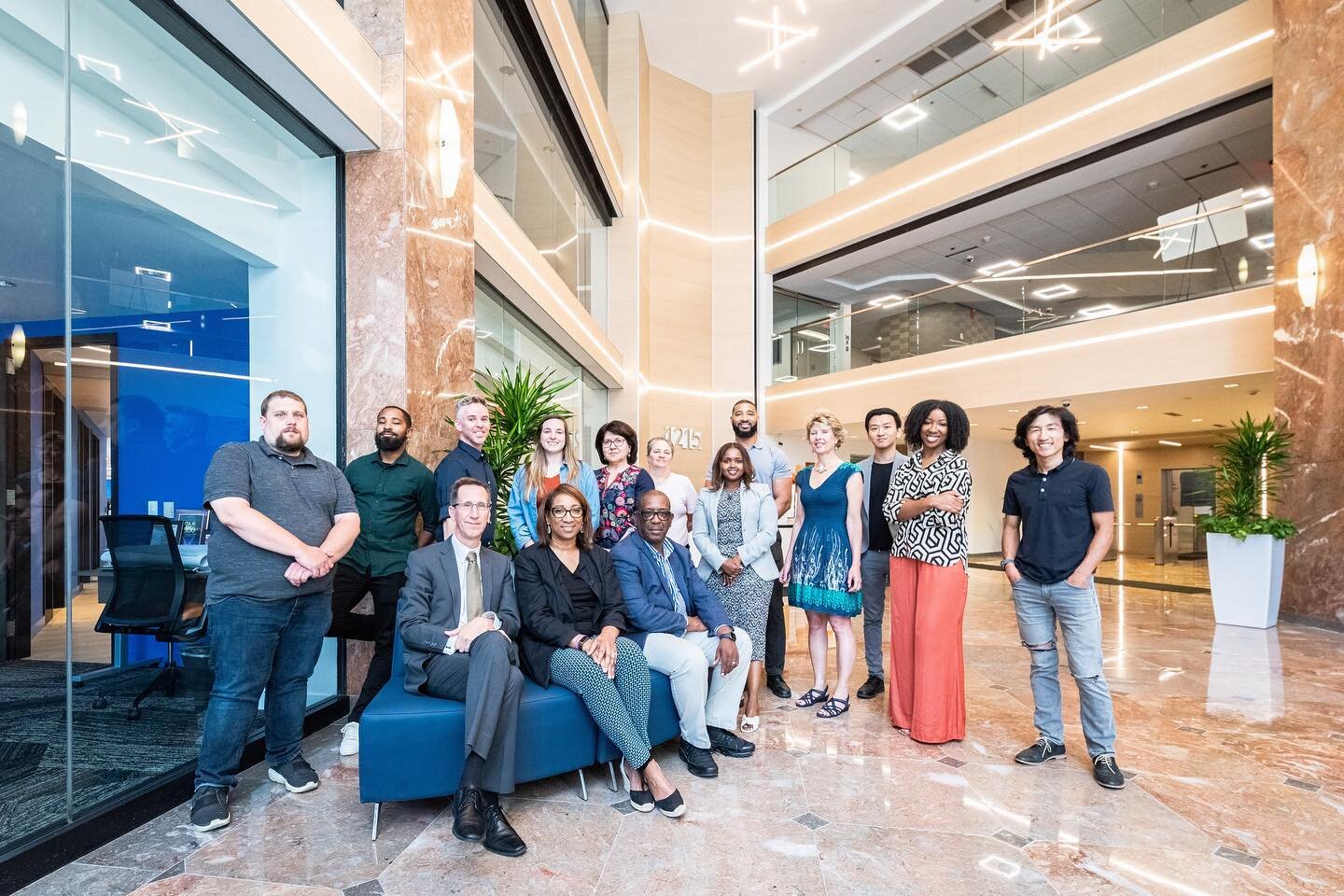 We had to take it to the lobby, we had too many people! Lol Our just keeps getting bigger and bigger! Tons of exciting projects ahead, stay tuned for more!

#architecture #cleveland #design #interiordesign #downtowncleveland #aia #nomacle