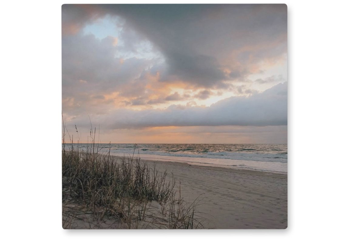 Myrtle Beach Sunset 8x8 Metal Print
