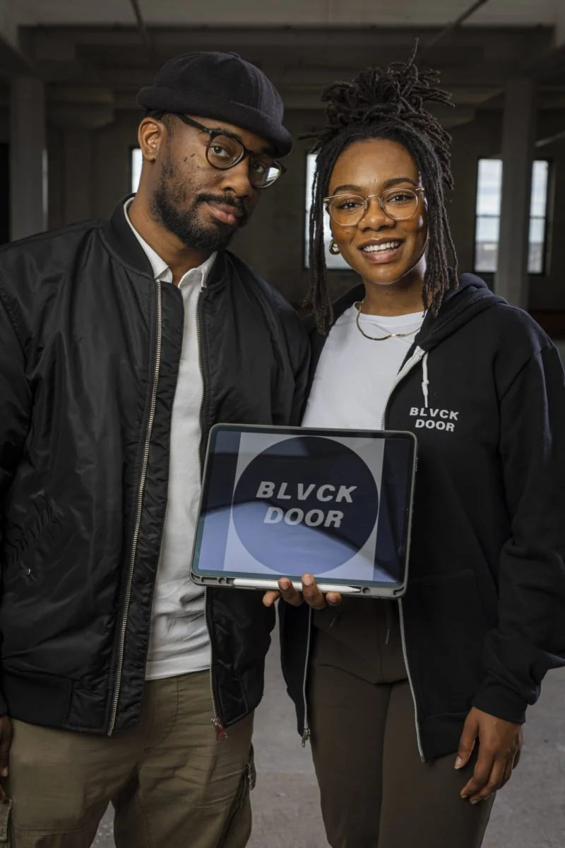 After winning $40,000 from MICA's four-month incubator, cofounders Iman Carr and Shakeel Alexander are ready to open the door for other creatives in Baltimore.