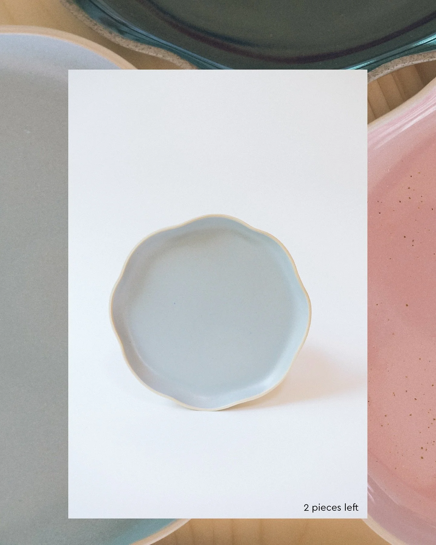 My summer batch of ceramics is slowly but surely disappearing. Thank you 🤎 
As I am currently working on two other (not ceramics-relates) projects, I won&rsquo;t be restocking my online shop anytime soon. Make sure you grab what&rsquo;s left! 

👉🏼