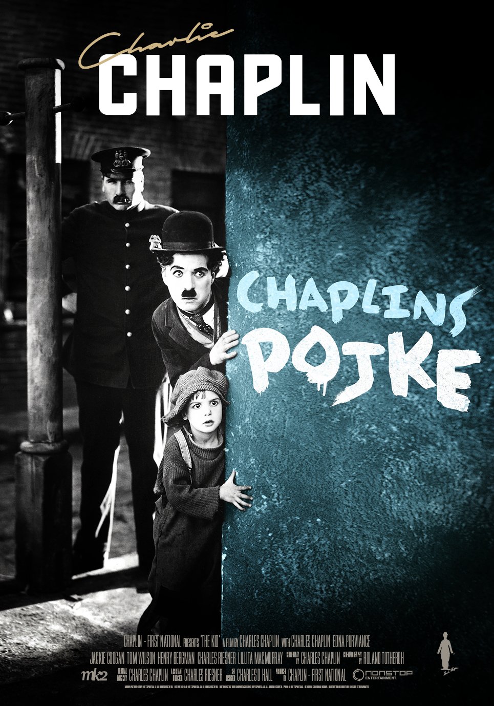 CHAPLINS POJKE (The Kid)
directed by Charles Chaplin
| USA | 1921