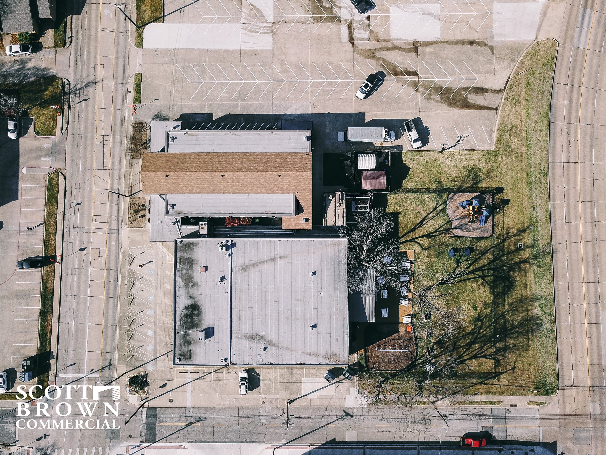  top down view of the lot at 401 Bolivar Street 