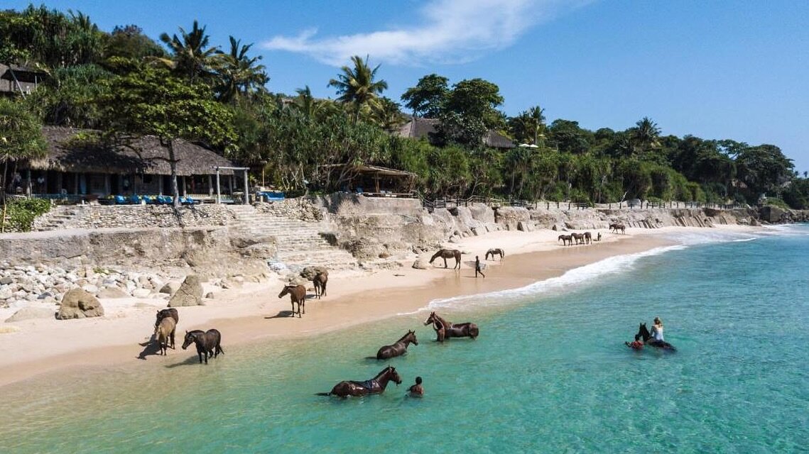 NIHI Sumba, ranked No. 1 by Travel + Leisure magazine for two consecutive years, offers a unique luxury experience focusing on activity-driven adventures, cultural immersion, and relaxation. It has exclusive access to a premier surfing beach, plus NI