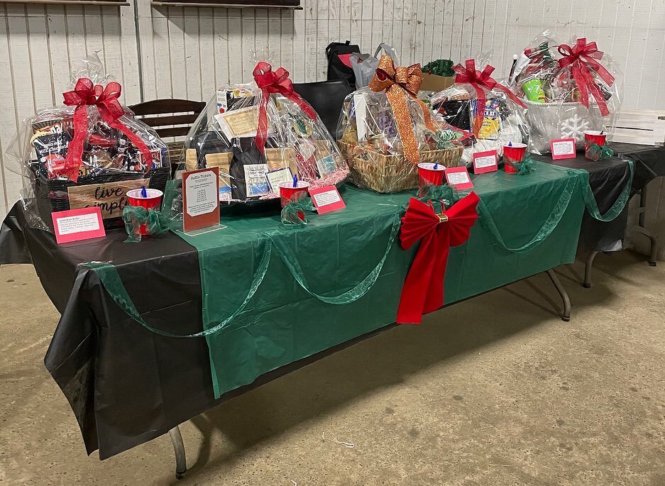 Wow! These baskets are gorgeous and will be available tomorrow at the IEA Show Raffle Table. Come support the team!