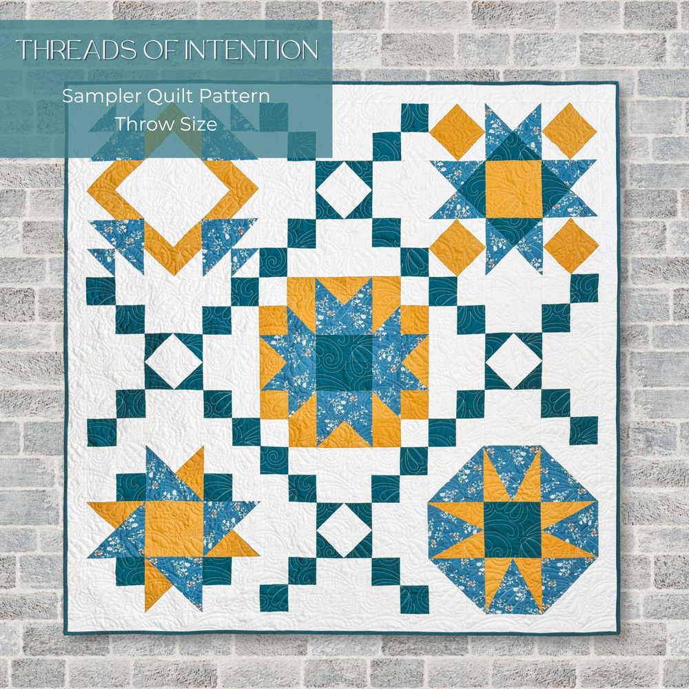 Threads of Intention: Free 6-Month Block of the Month Quilt Program — A ...