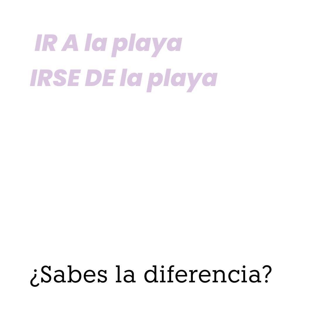 Cuando solo utilizamos el verbo IR, el &eacute;nfasis lo estamos poniendo en el destino, es decir, en el lugar al que nos dirigimos. &iexcl;Siempre con la preposici&oacute;n &ldquo;a&rdquo;!
Por ejemplo:
 🏖️⬅️🚶&zwj;♀️ Voy a la playa. (Contexto: Est