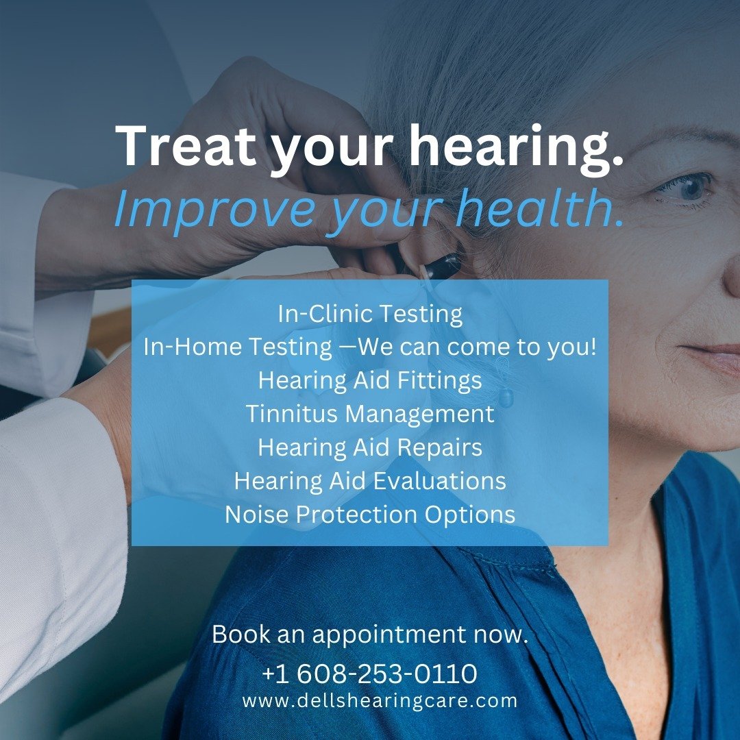 👂 Your hearing health matters. From in-clinic testing to convenient in-home services, we've got you covered. Trust us for comprehensive care, from fittings to repairs and everything in between. Take the first step towards better hearing today! 

#He