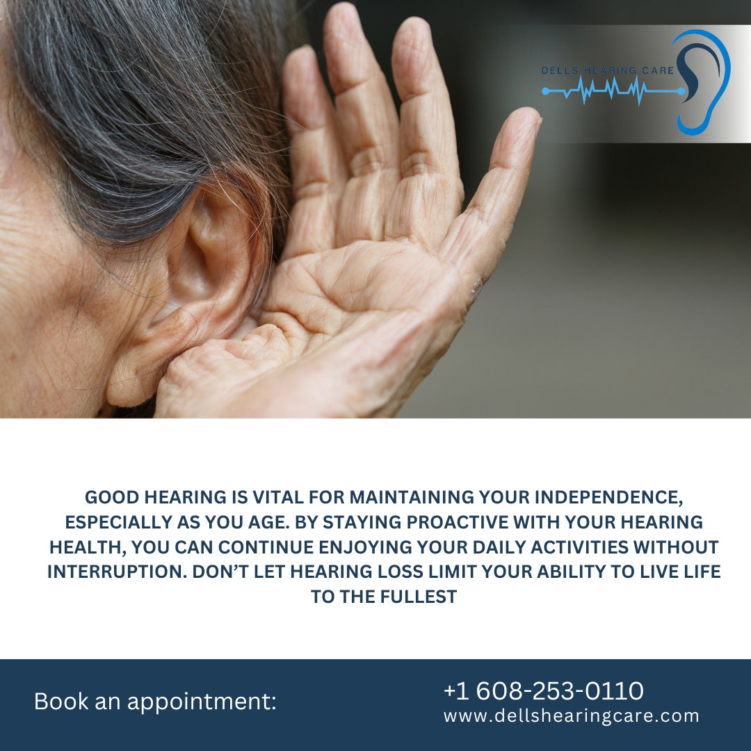 Maintaining good hearing as you age is crucial to keeping your independence intact. It&rsquo;s not just about hearing sounds; it&rsquo;s about staying connected with the world around you. Regular hearing checks and proactive care ensure you continue 