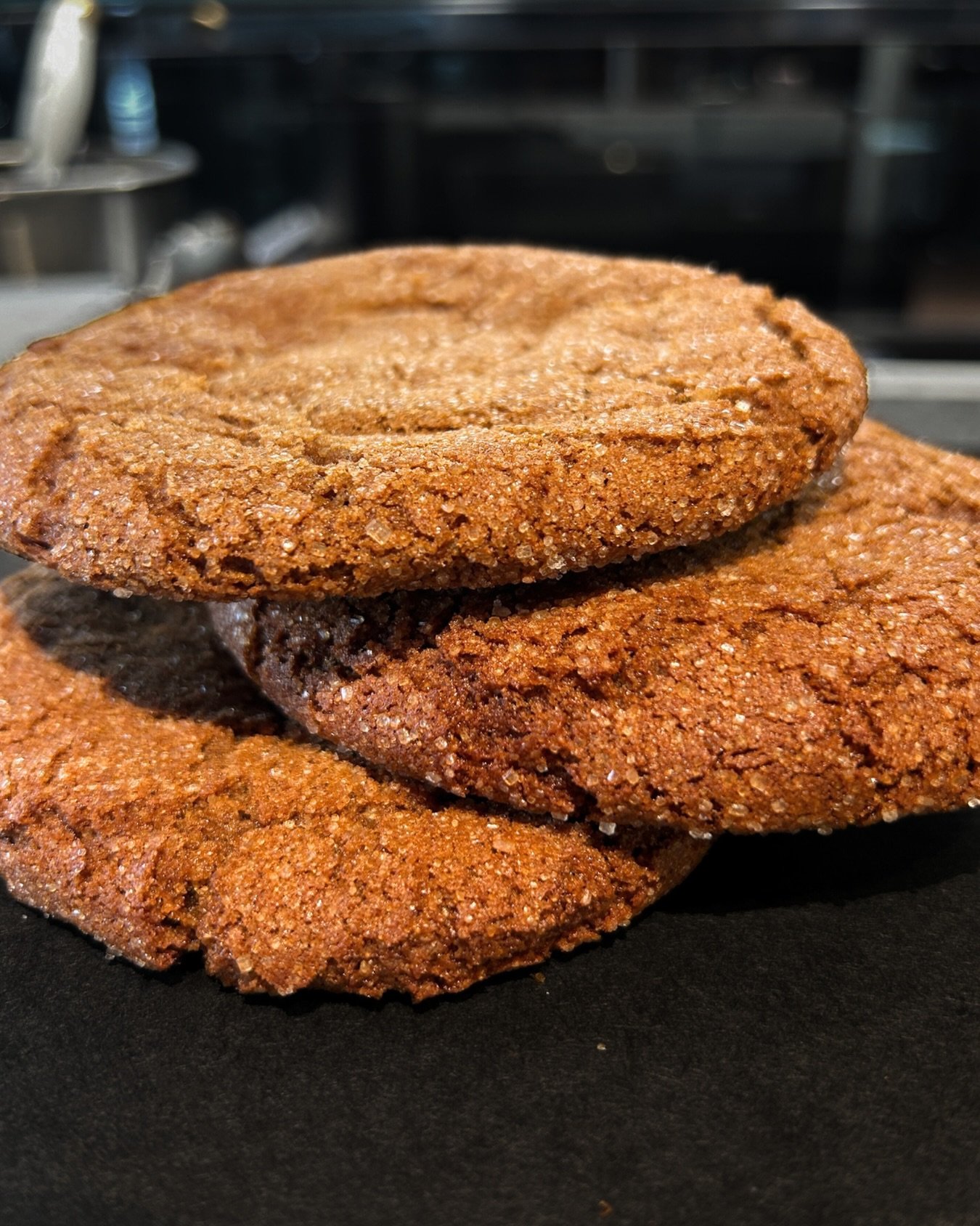 Next up, you need to try our Ginger Molasses Cookie.
.
Warmly spiced and boldly gingery, finished with deep molasses richness.
.
We use a balanced blend of Canadian organic and whole grain flour @nunweilersflour to retain natural nutrients and bring 