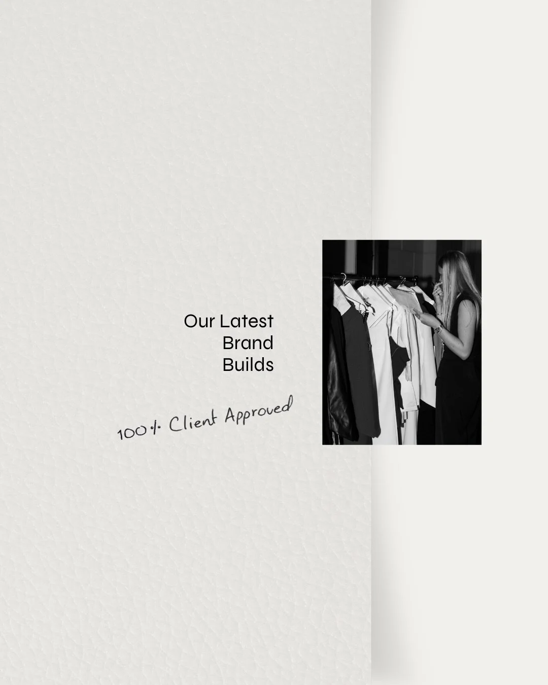 Your brand should be recognizable at first glance.

Our Brand Kits are built to make your business unforgettable, creating the strategic foundation you need to grow, scale, and stand out in a crowded market.

Starting fresh? Launching something new? 