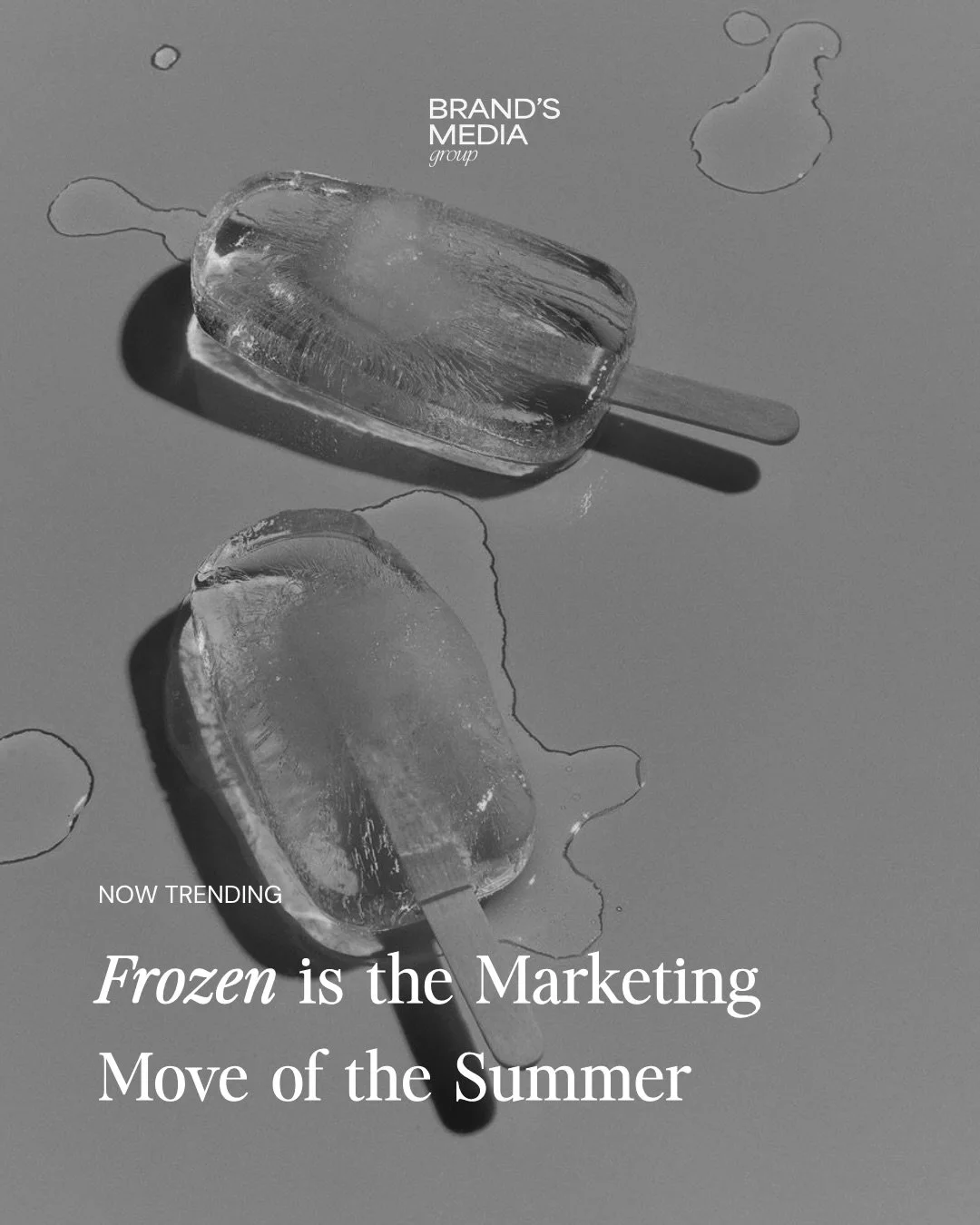 NOW TRENDING 🧊 Move over aesthetic coffee cups, popsicles are the new brand moment.

From food drops to fashion campaigns, savvy brands are leaning into the nostalgia, the color, and the vibe.

Trend-led marketing hits different when it&rsquo;s actu