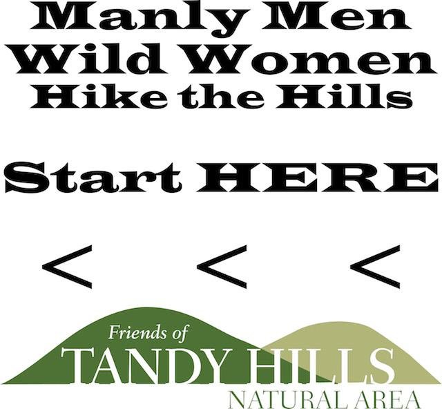  Look for this sign at the&nbsp; Trailhead . 