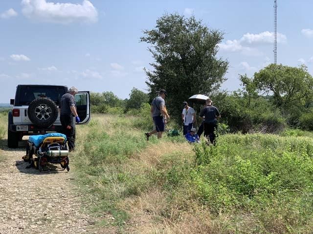  For the second time this season we had to call 911 for a heatstroke victim at Tandy HIlls. Remember to hydrate when hiking. 