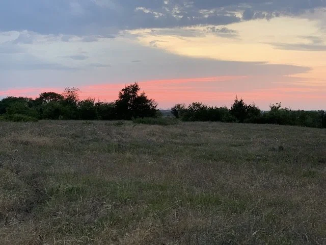  An empty threat of rain left an afterglow in June. 